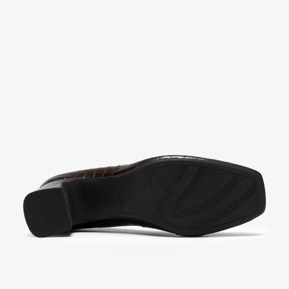 Fernie Edge Dark Brown Crocodile - US 2133