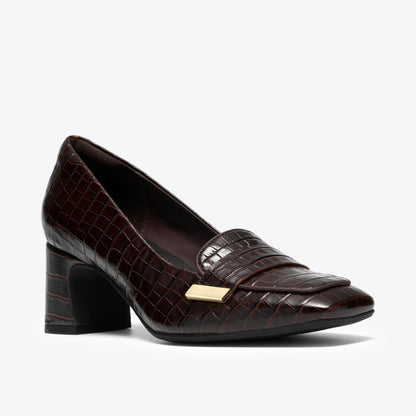 Fernie Edge Dark Brown Crocodile - US 2133