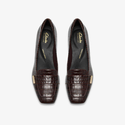 Fernie Edge Dark Brown Crocodile - US 2133