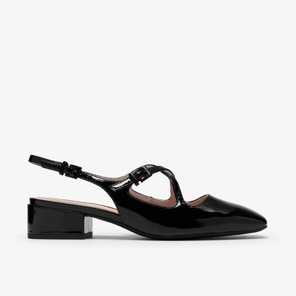Crista Edge Black Patent - US 6762