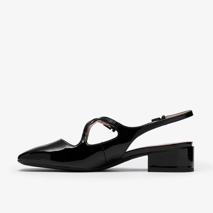 Crista Edge Black Patent - US 6762