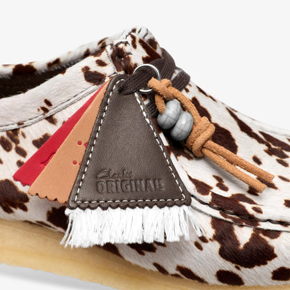 Wallabee Brown Cow Print - US 7950