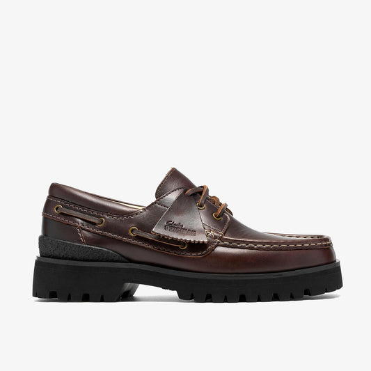Yukoner Boat Black/Brown Leather - US 8435