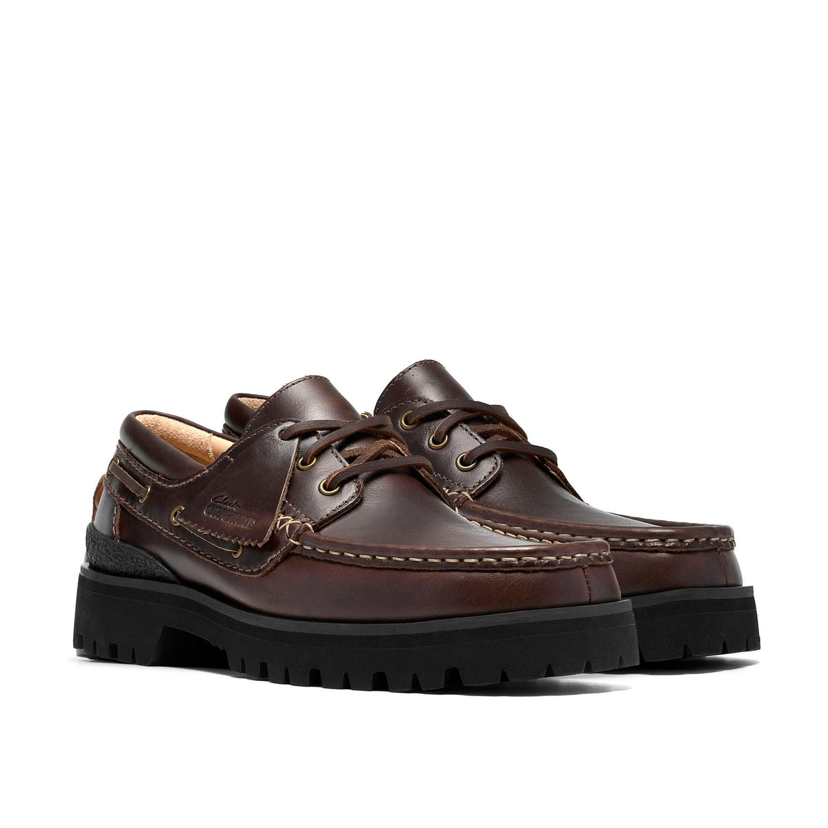 Yukoner Boat Black/Brown Leather - US 8435