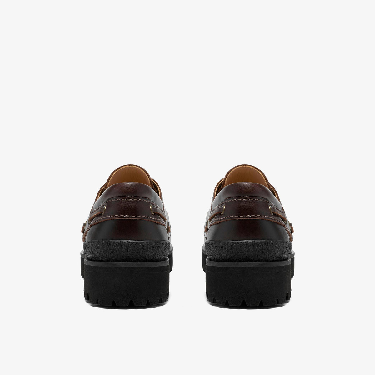 Yukoner Boat Black/Brown Leather - US 8435