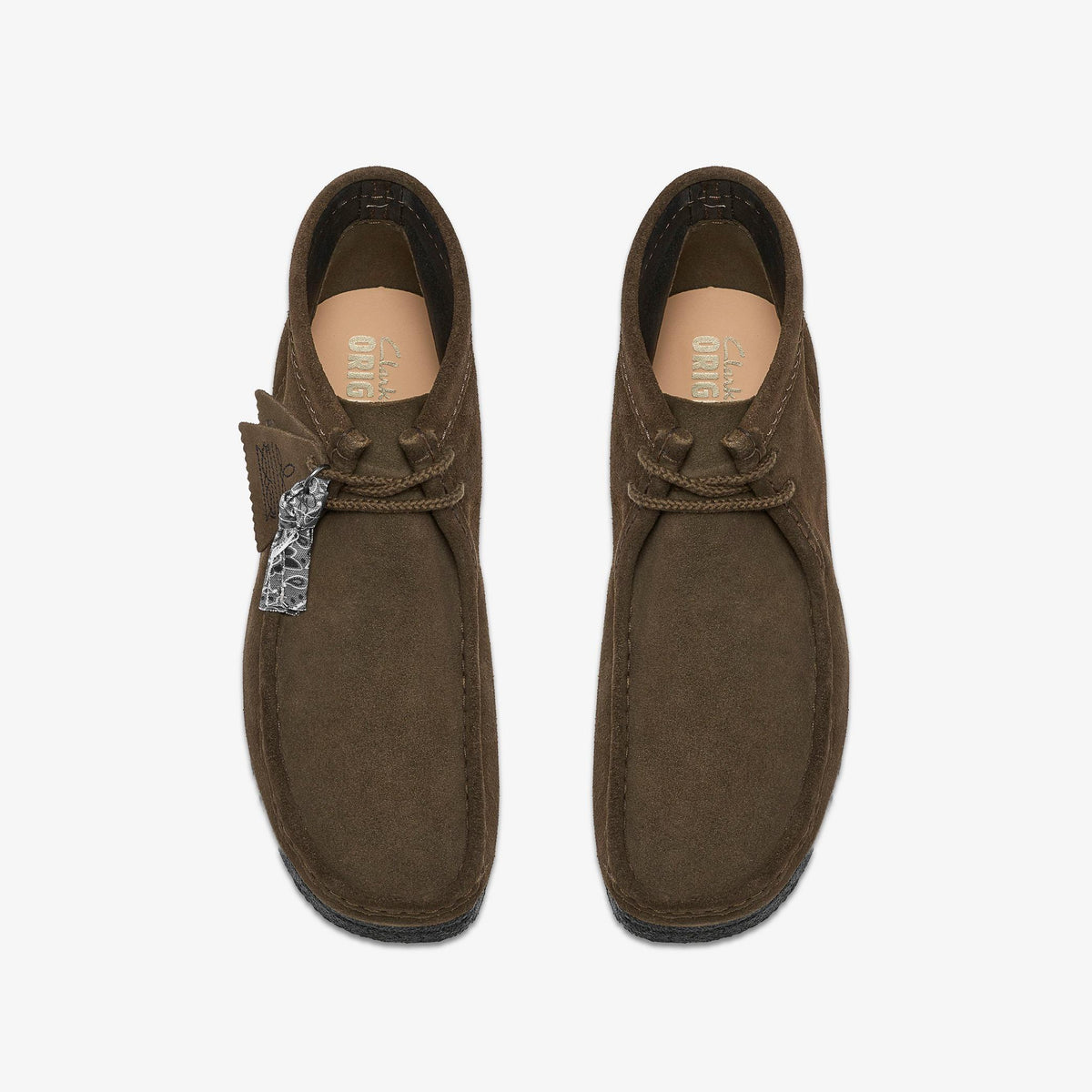 Wallabee Boot Dark Olive Suede - US 2353