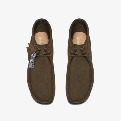 Wallabee Boot Dark Olive Suede - US 2353