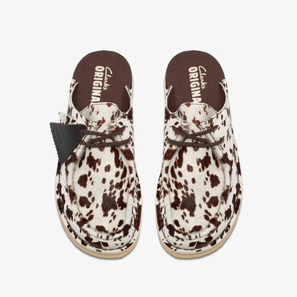 Desert Nomad Mule Brown Cow Print - US 2018