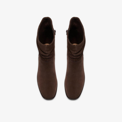 Danyelle Ruby Dark Brown Suede - US 5028