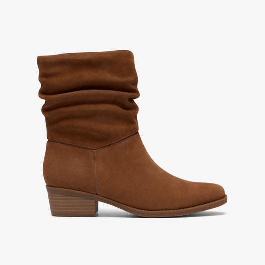 Danyelle Ruby Dark Tan Suede - US 3880