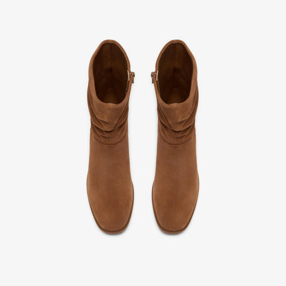 Danyelle Ruby Dark Tan Suede - US 3880