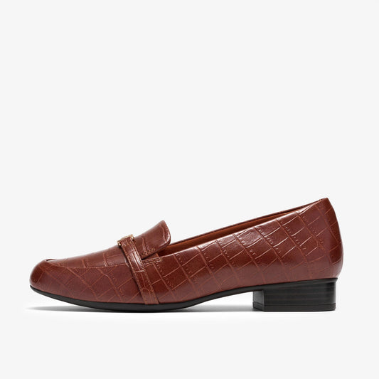 Juliet Teagan Dark Tan Crocodile - US 6160