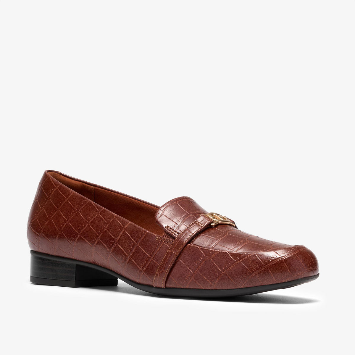 Juliet Teagan Dark Tan Crocodile - US 6160