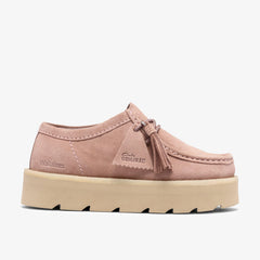 Dusty Pink Suede