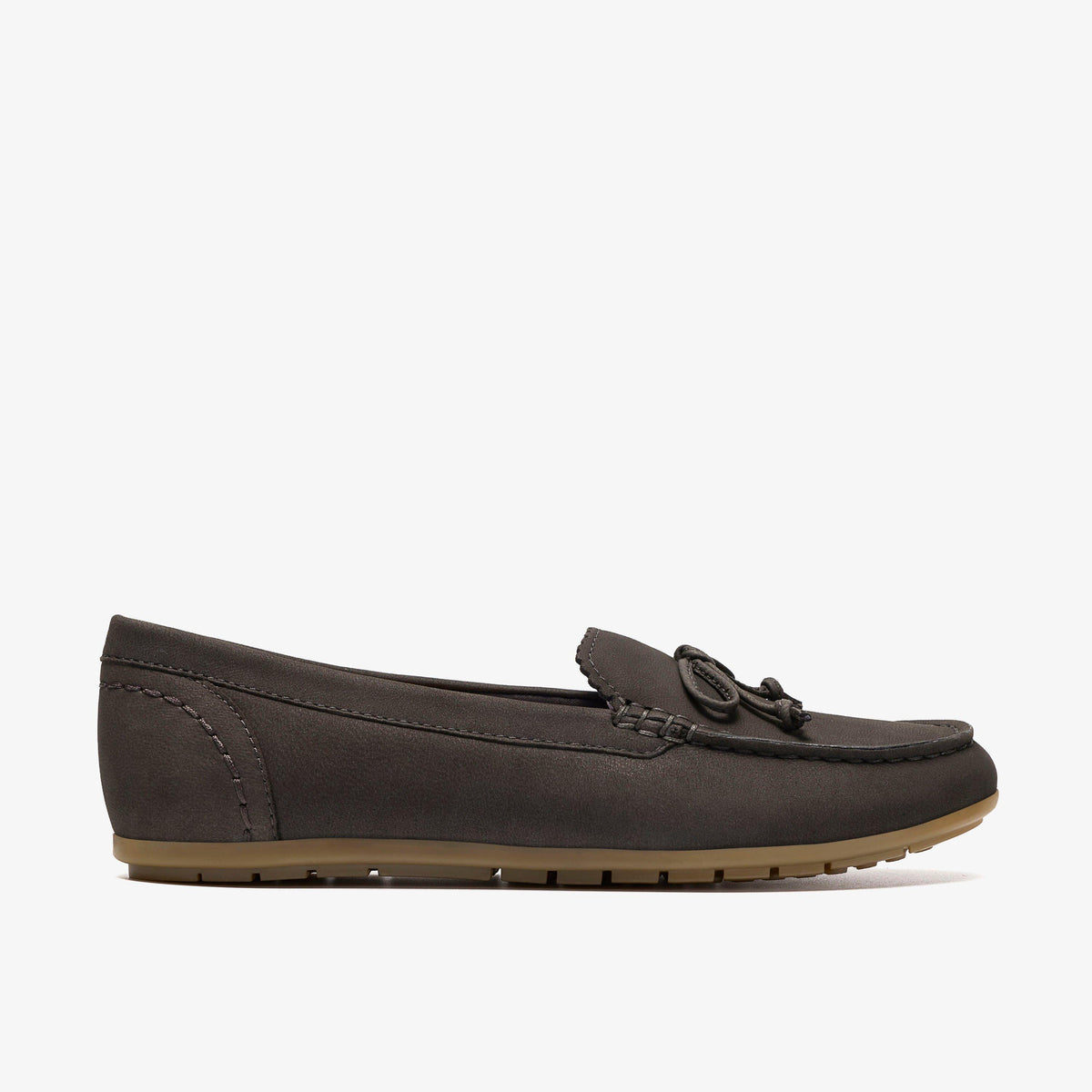 Elliotte Sail Dark Grey Leather - US 0480