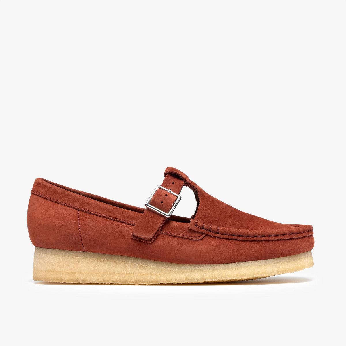 Wallabee T Bar Brown/Chestnut Suede - US 1009