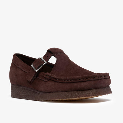 Wallabee T-Bar Chocolate Suede - US 8849